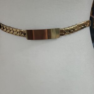 Gold Chain Belt 24 inches unstretched